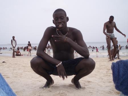 moi en mode plage